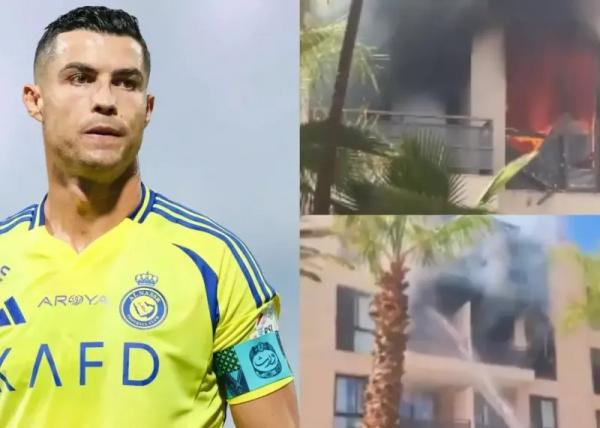 هتل رونالدو آتش گرفت! 1 رونالدو