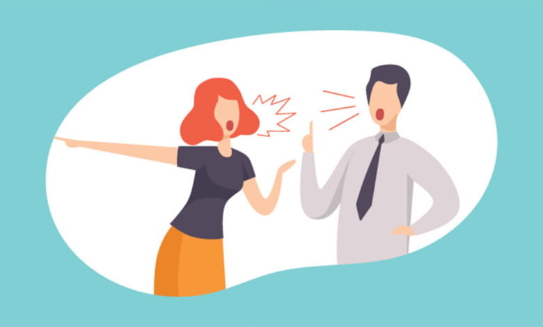 6 روش حل تعارض در محیط کار 1 تعارض